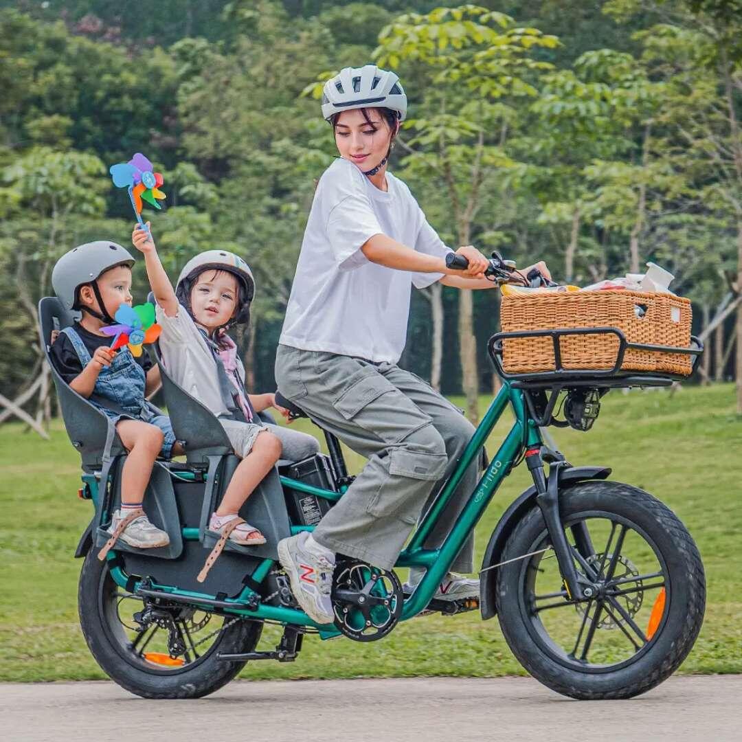 Second Life - Fiido T2 Cargo 7v 1000W elektrische fiets gebruikt in de stad 3/4