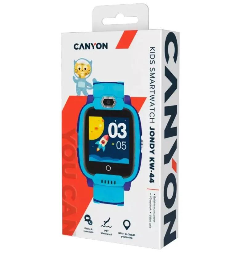 Montre connectée Canyon Jondy KW-44 4G Bleu 4/4