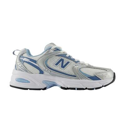 New balance 530 silver metallic heron blue