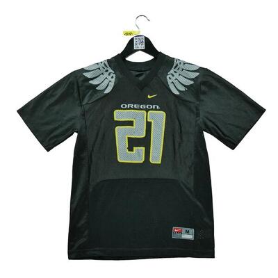 Second life - Erwachsene NCAA Oregon Ducks Schwarzes Trikot - In gutem Zustand