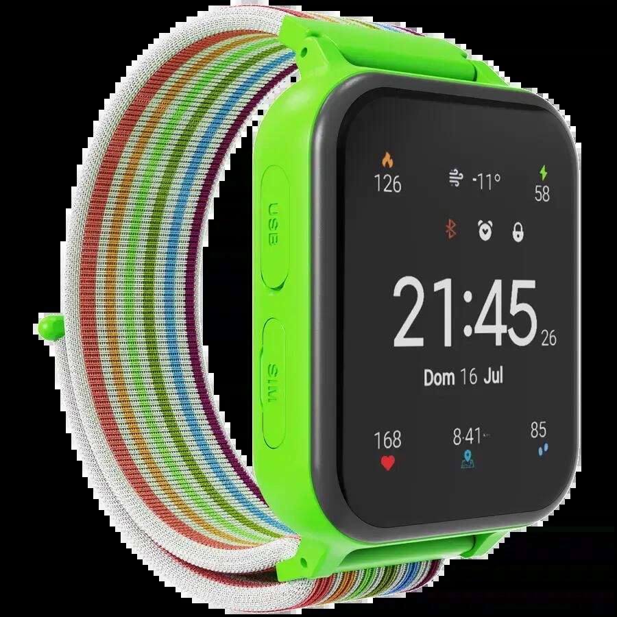 Slimme horloge Canyon Alfie KW-37 Groen voor kinderen 3/6