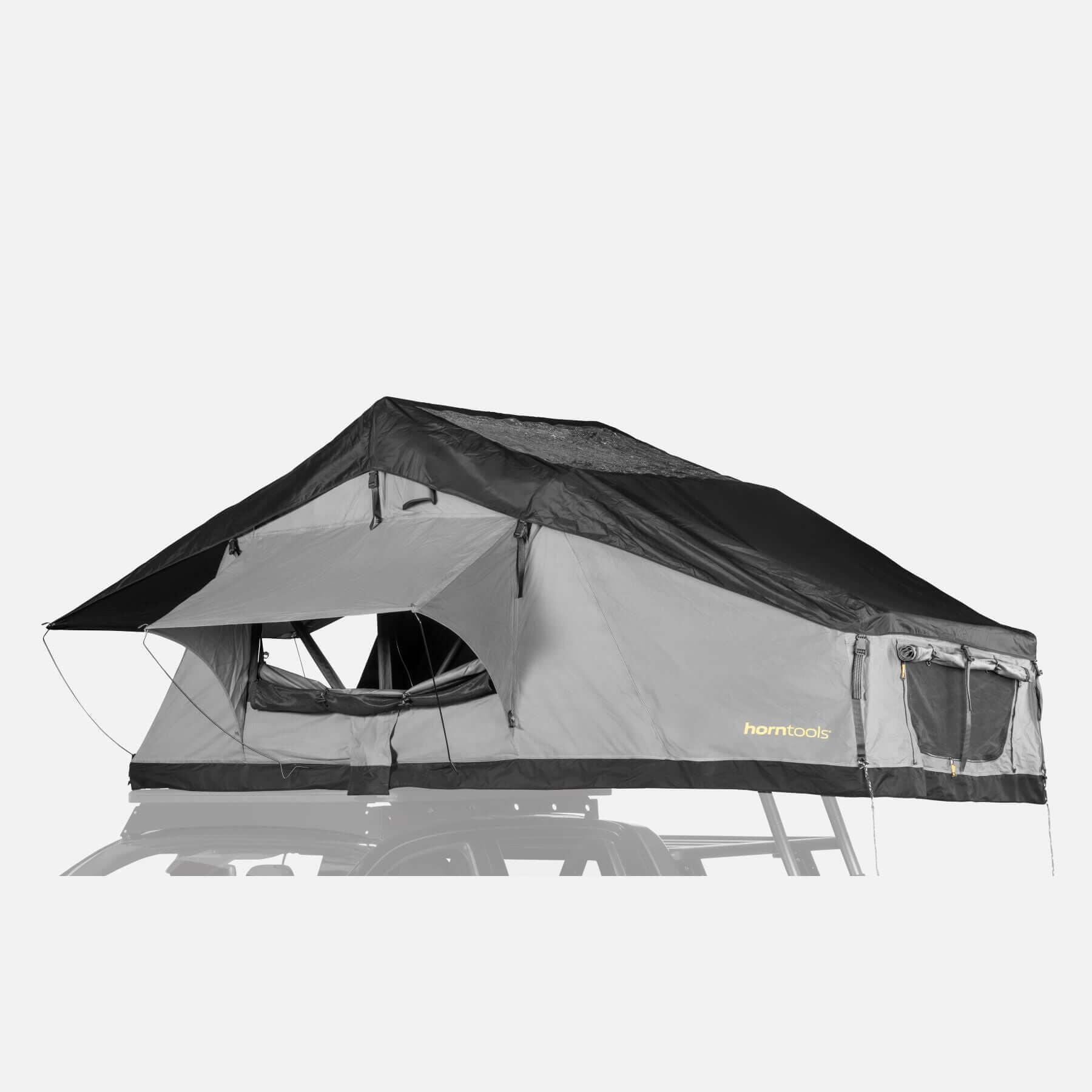 Horntools - Tente De Toit Elements Gen Ii – Couleur Midnight Stone (140 Cm, Sans Auvent) - Tente De Toit - 2 Places - Decathlon