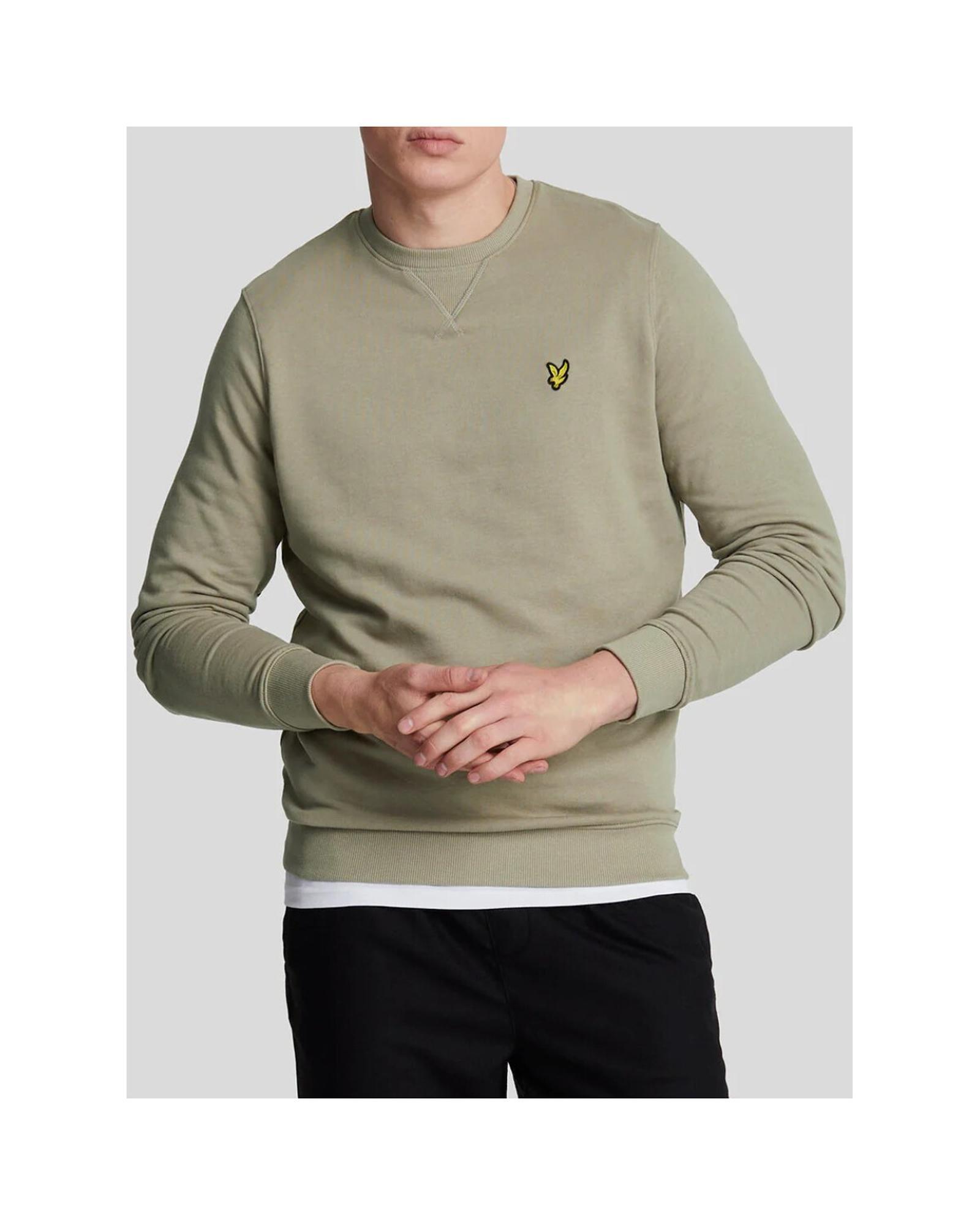 Lyle & Scott Lyle & Scott Men's Crew Neck Sweatshirt - Sage
