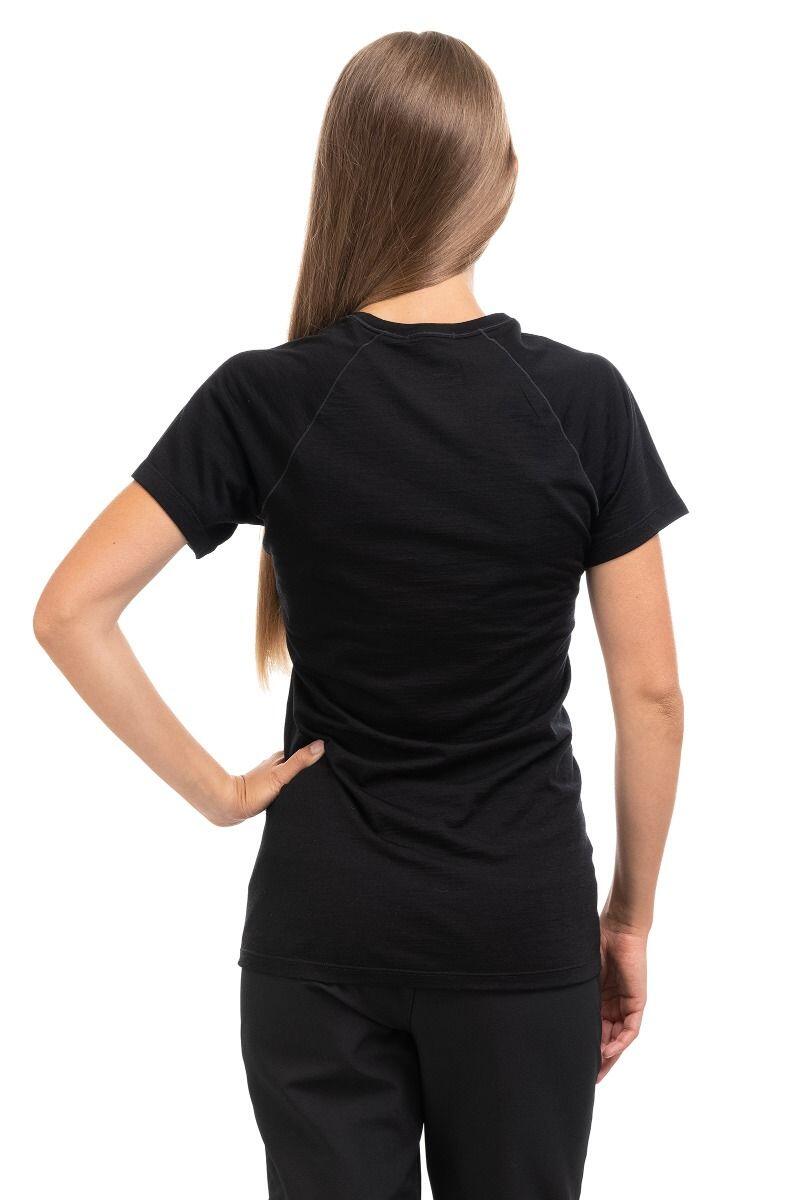 Koszulka damska Merino 150 Baselayer Ss Women - Black 2/3