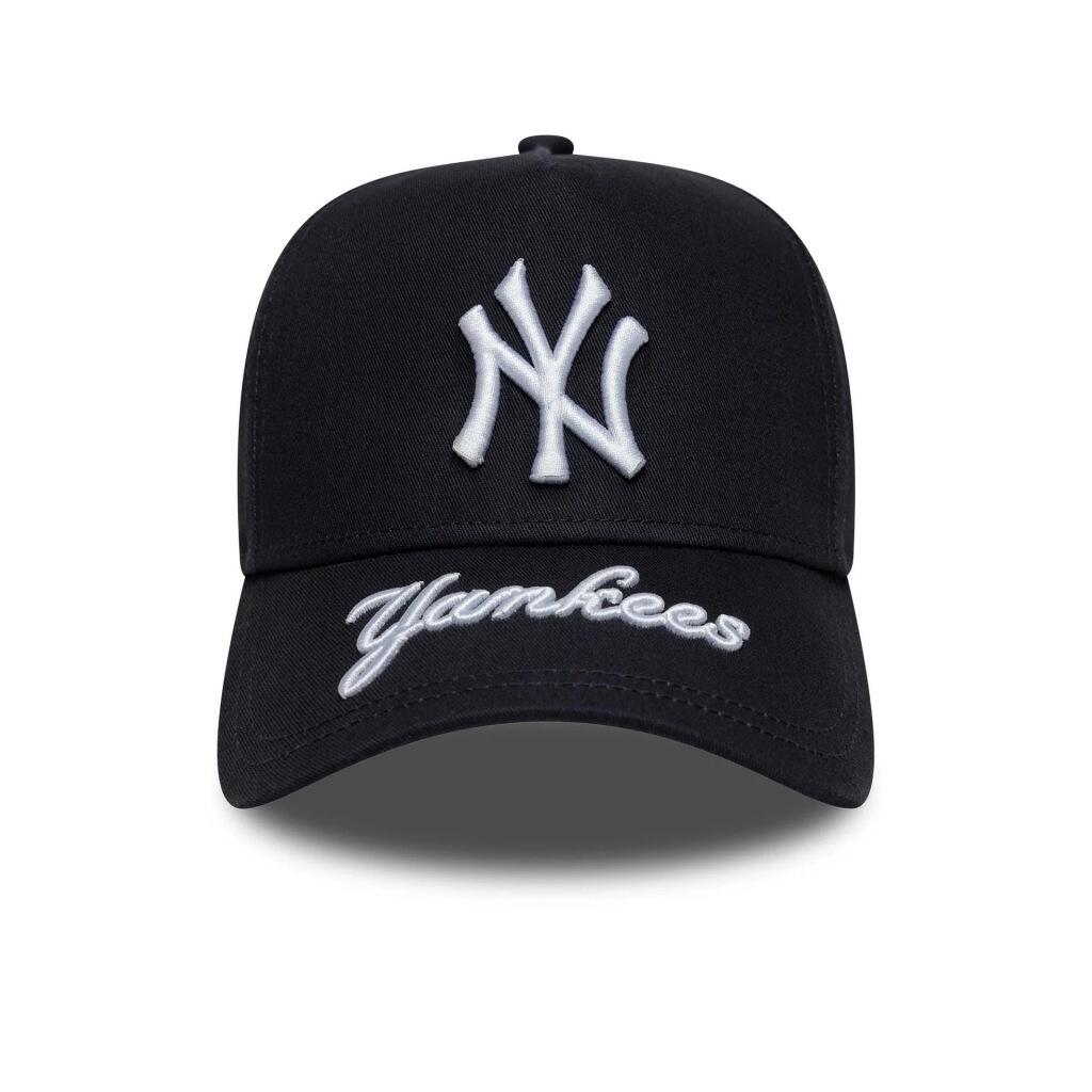 Cap New Era Model New York Yankees Mlb Visor Hit Navy 9forty E-frame Kleur Blauw 2/5