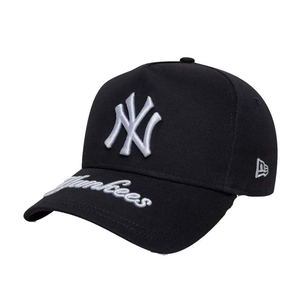 Cap New Era Model New York Yankees Mlb Visor Hit Navy 9forty E-frame Kleur Blauw 1/5