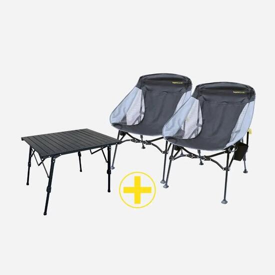 Set de mobilier de camping – Pliable