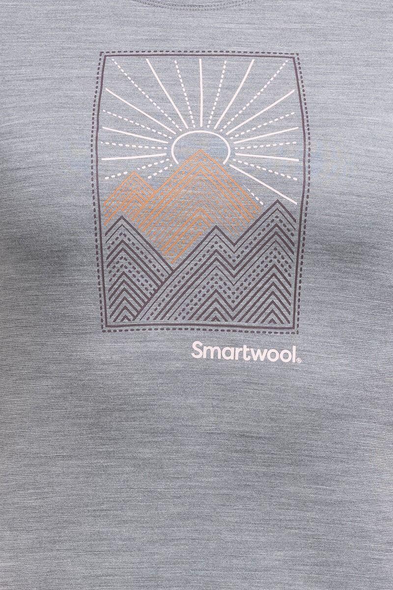 Damen Trekking-T-Shirt Merino Sport 150 Alpine Start Ss Graphic Tee Women 3/3