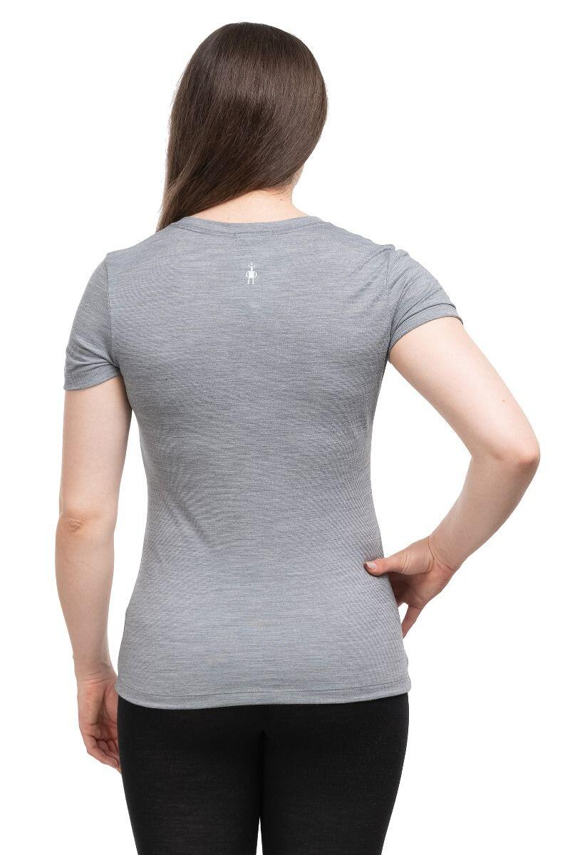 Damen Trekking-T-Shirt Merino Sport 150 Alpine Start Ss Graphic Tee Women 2/3