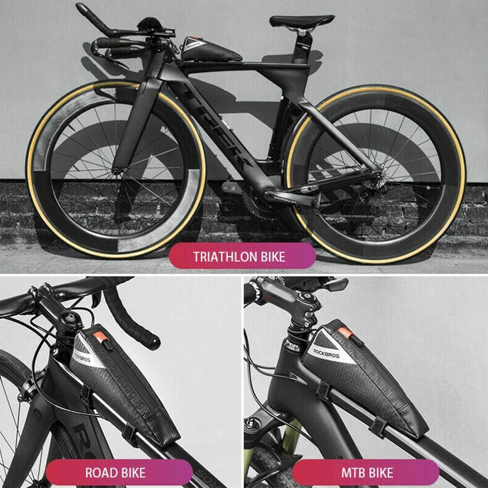 Sacoche de cadre 0,5 L pour vélo de route, VTT et triathlon 3/7