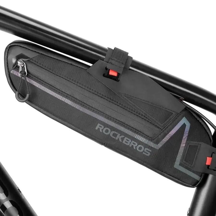 Waterproof Reflective Bike Frame Bag, 1.5L