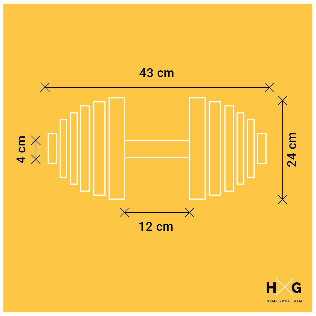 Halter Ajustável de 2,5 kg a 24 kg – 1 Unidade 4/6