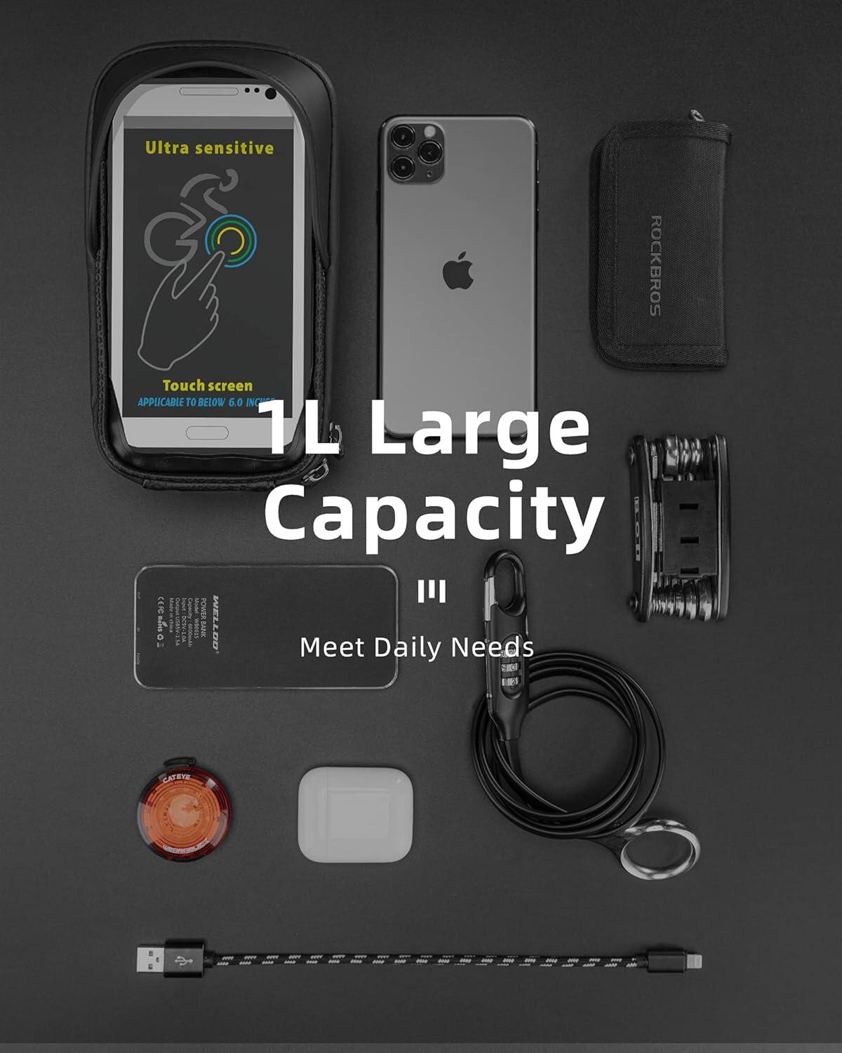 Borsa per telefono impermeabile con touchscreen 6/6