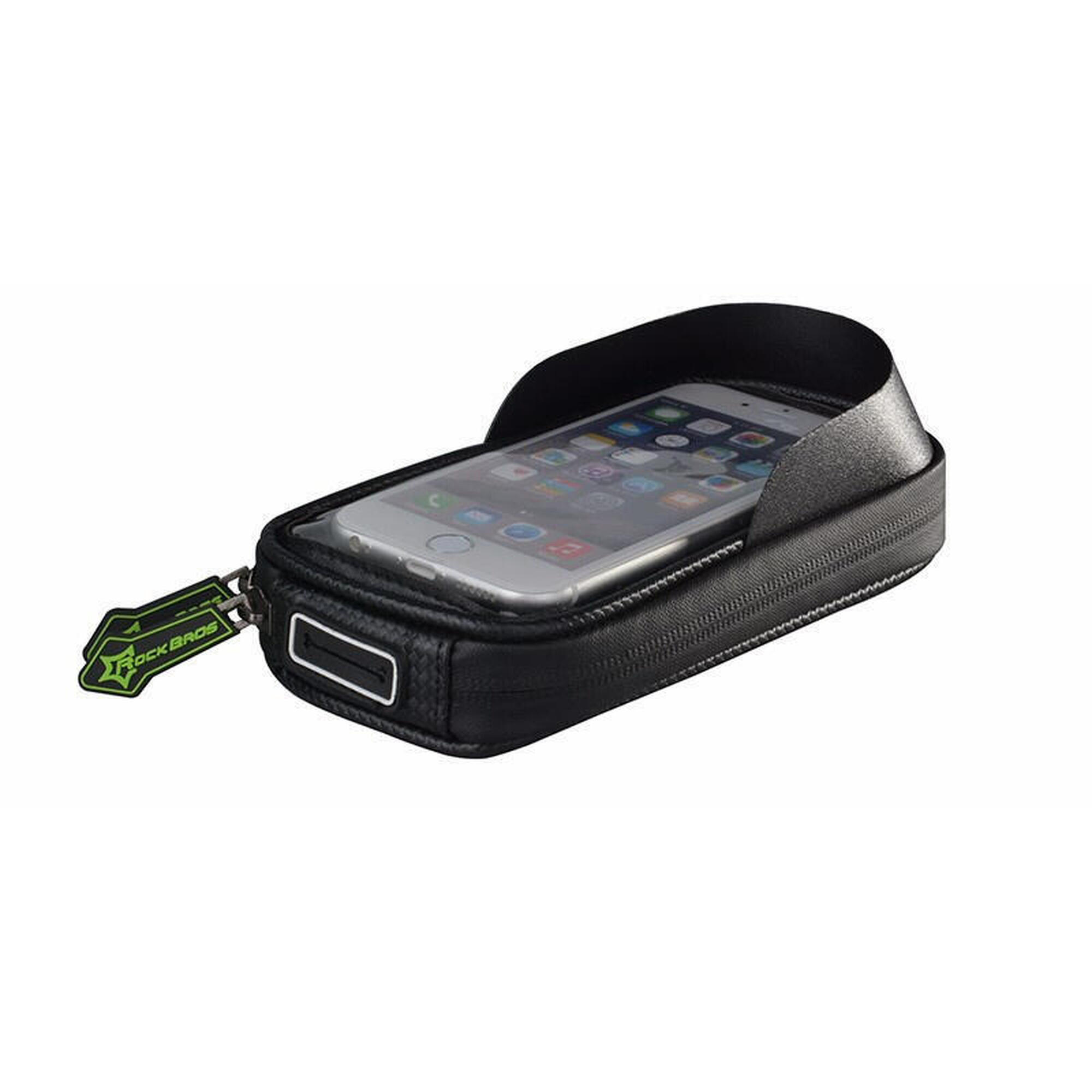 Geantă de cadru pentru bicicletă pentru smartphone de 6,2 inch