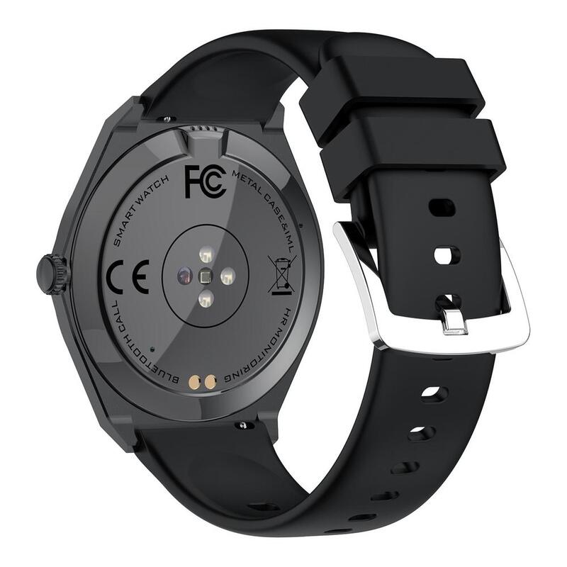Smartwatch Maxcom EcoWatch 5, Ecran 1.43" AMOLED, IP68, Monitorizare sport