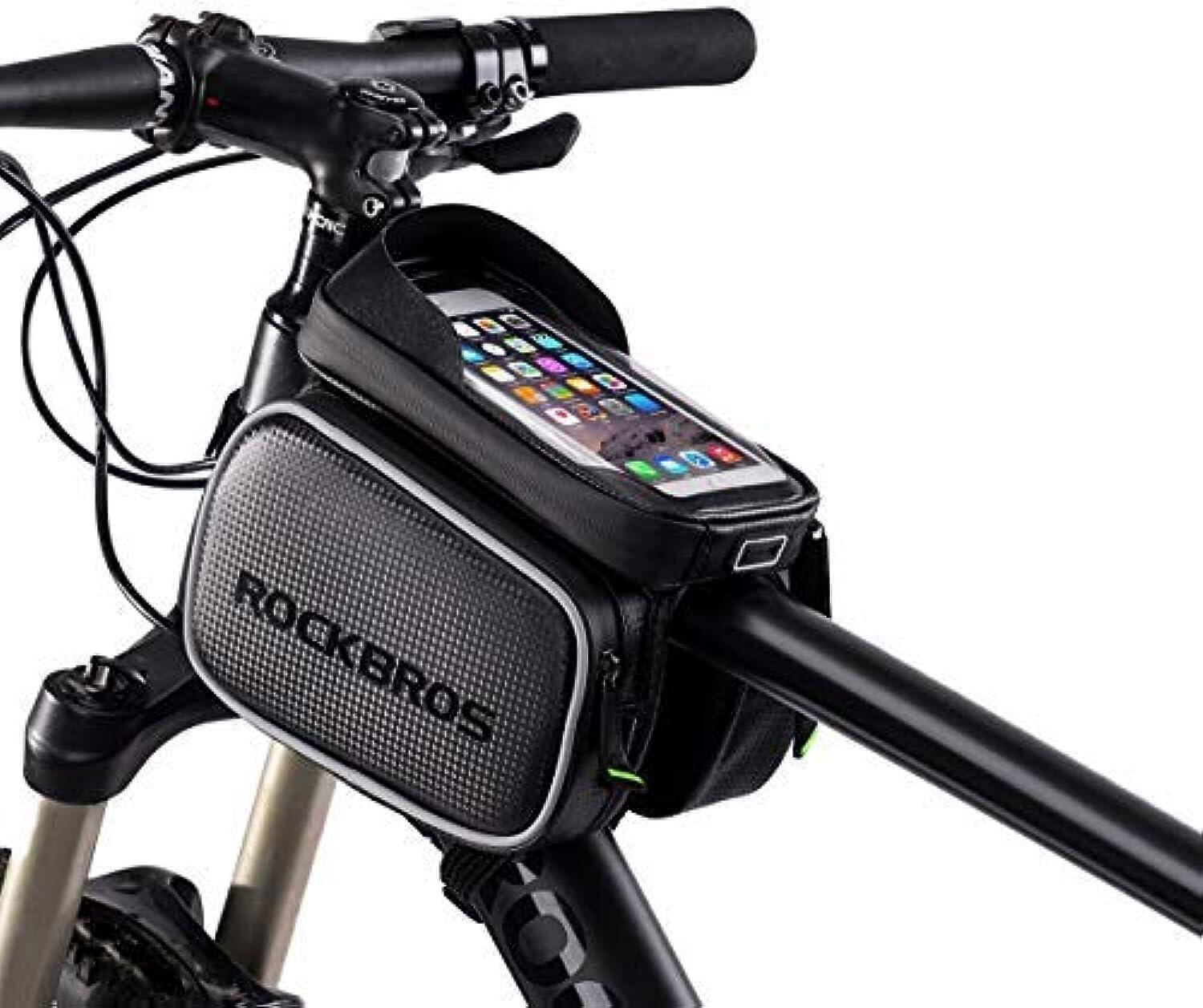 ROCKBROS Fahrradtasche für den Rahmen mit Halterung 2/5