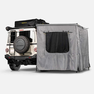 Markise Horizon Straight (freitragend) (mit Seitenwände)