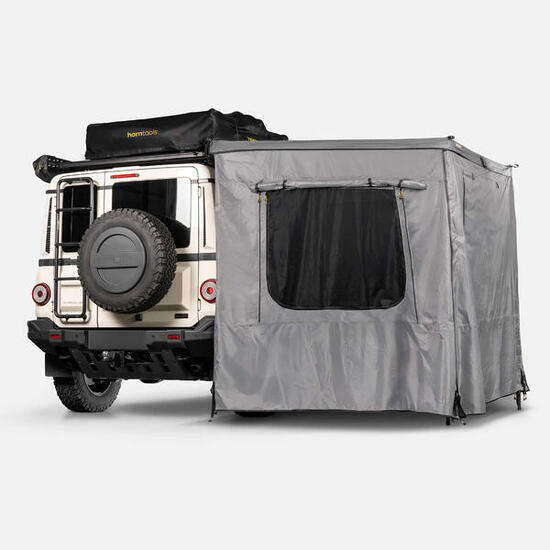 Markise Horizon Straight (freitragend) (mit Seitenwände)