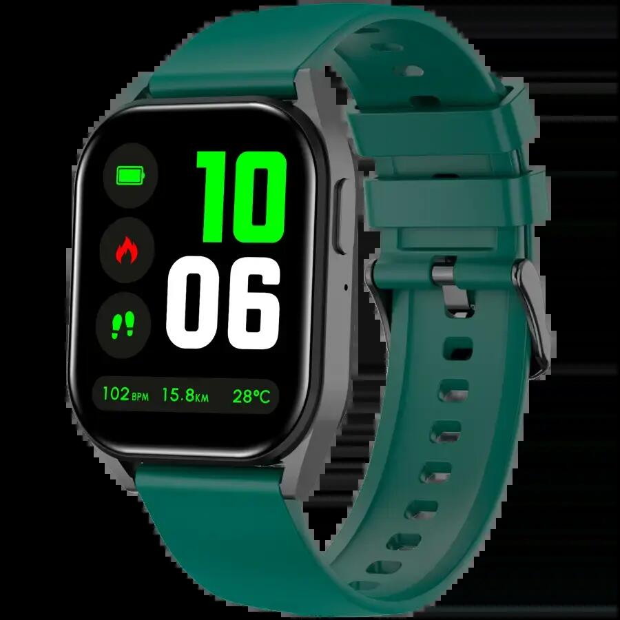 Montre connectée Canyon Chatter SW-58 Verte/Noire 3/4