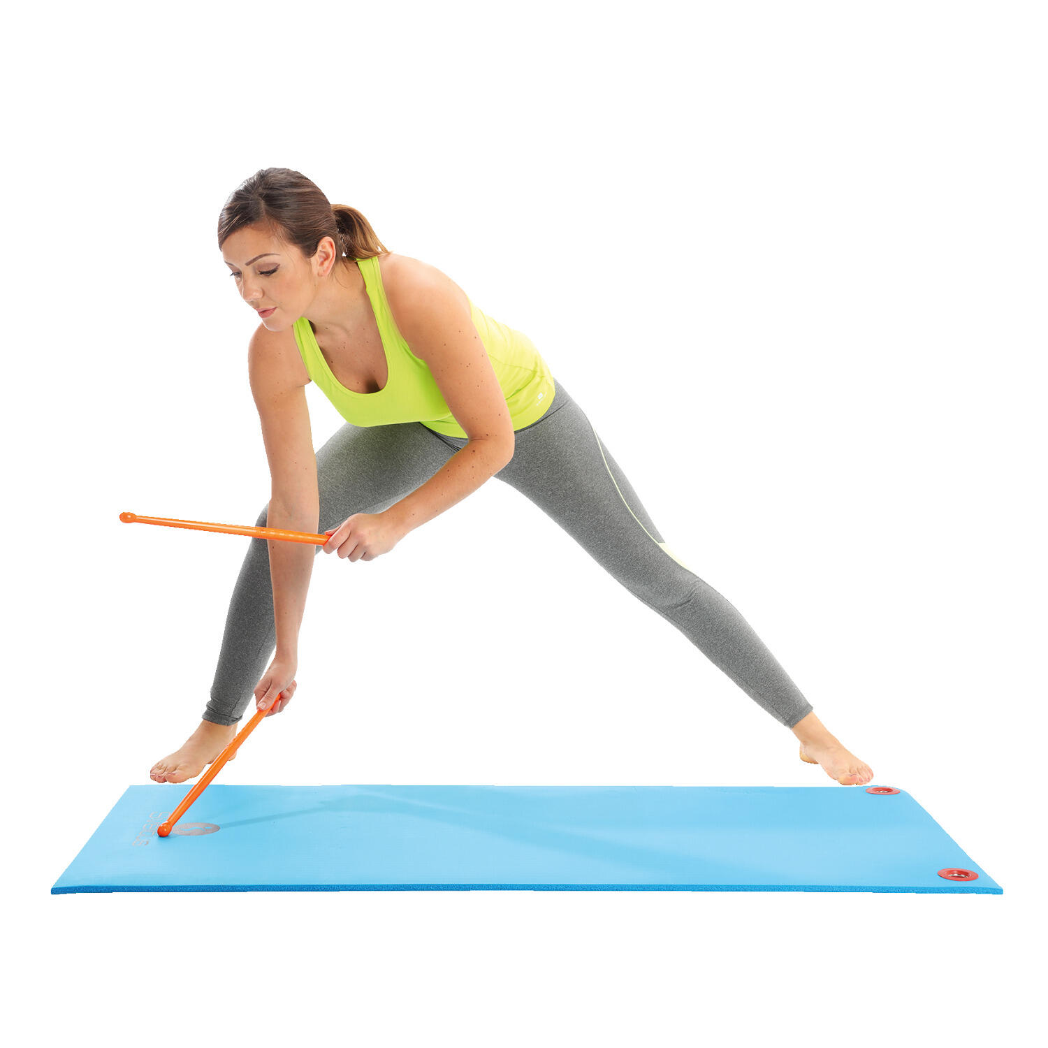Mazze fitness Sveltus Fit stick arancioni 6/6