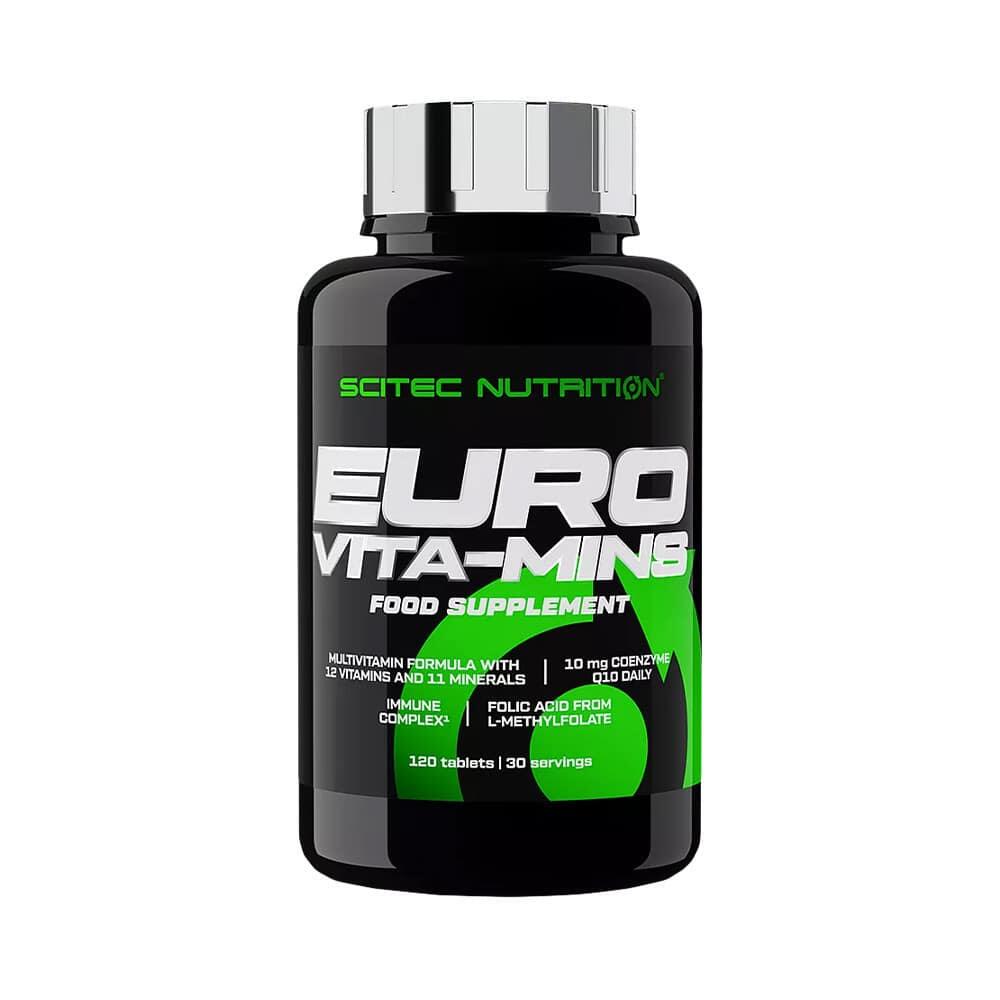Scitec Nutrition - Multivitamines | Euro Vita-mins (120 Tablettes) - Vitamines - 400 Ml - Decathlon