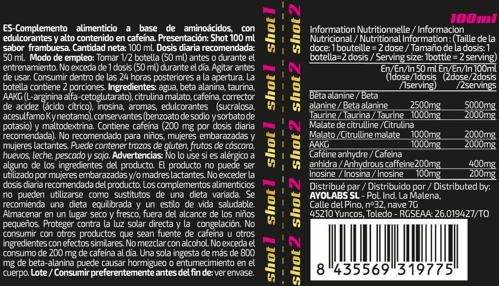 IO.PUMP Doble Shot - 100ml Framboesa Vermelha da IO.Genix 2/2