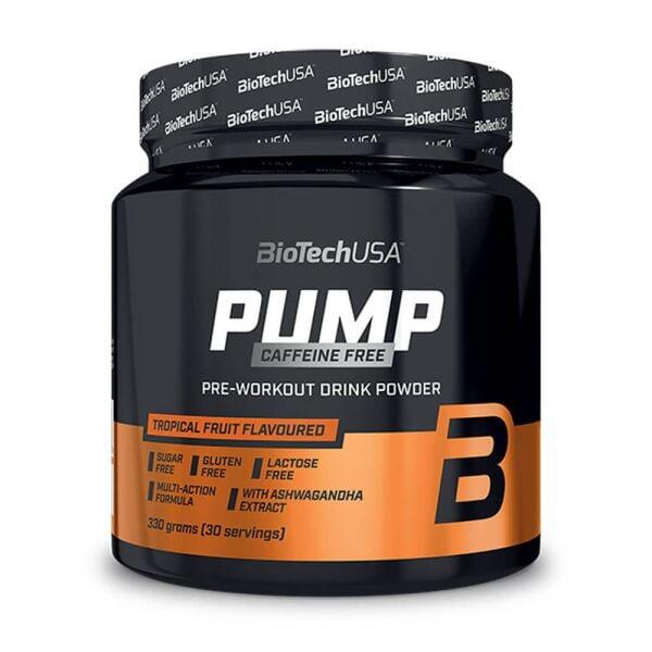 BIOTECHUSA Pump Senza Caffeina - 330g Punch Tropicale Biotech USA