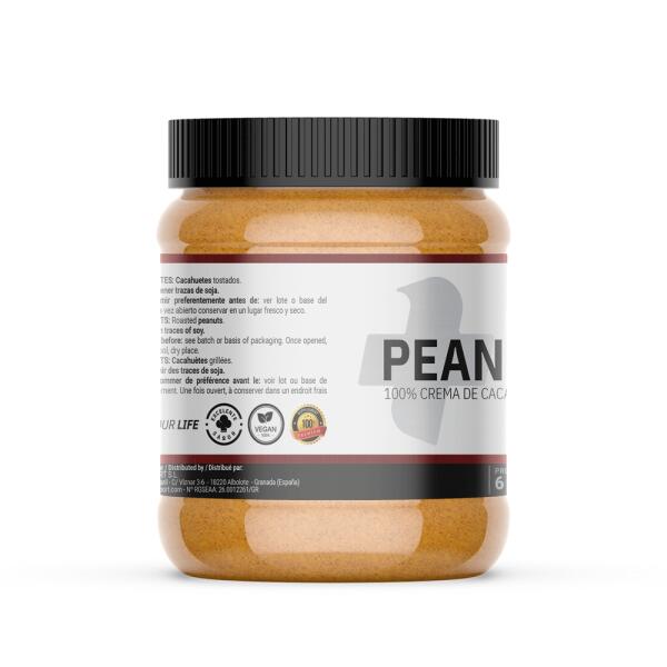 Crema de Cacahuete - 400g - Sabor Mega Crujiente Masmusculo 5/6