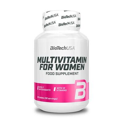 Multivitamin for Women - 60 Tabletas Biotech USA