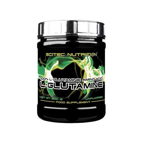 Aminokwas SCITEC L-Glutamine - 300g wsparcie dla organizmu