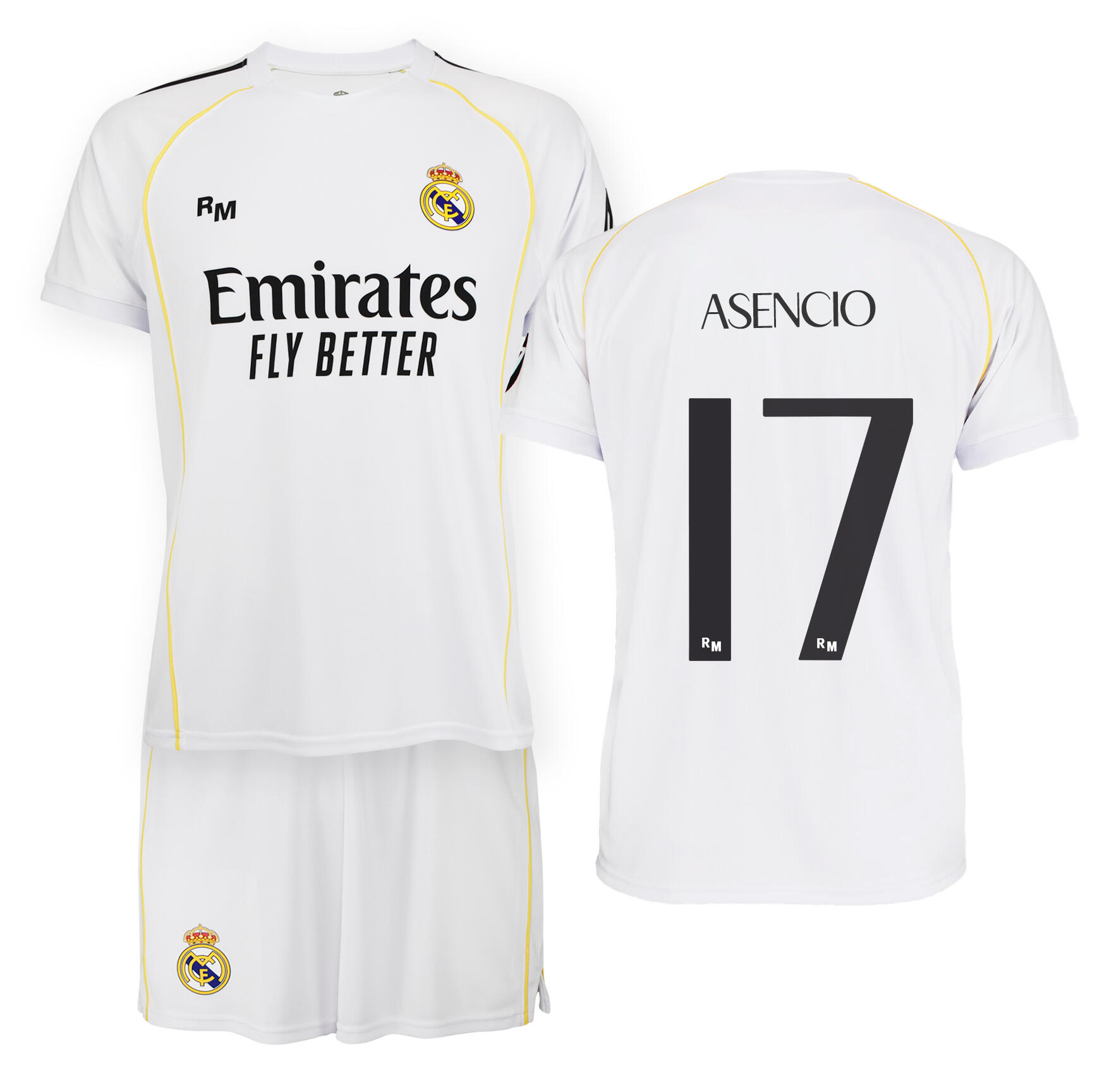 Camisola Asencio Principal Futebol Real Madrid Réplica Oficial 25/26 - Criança 1/7