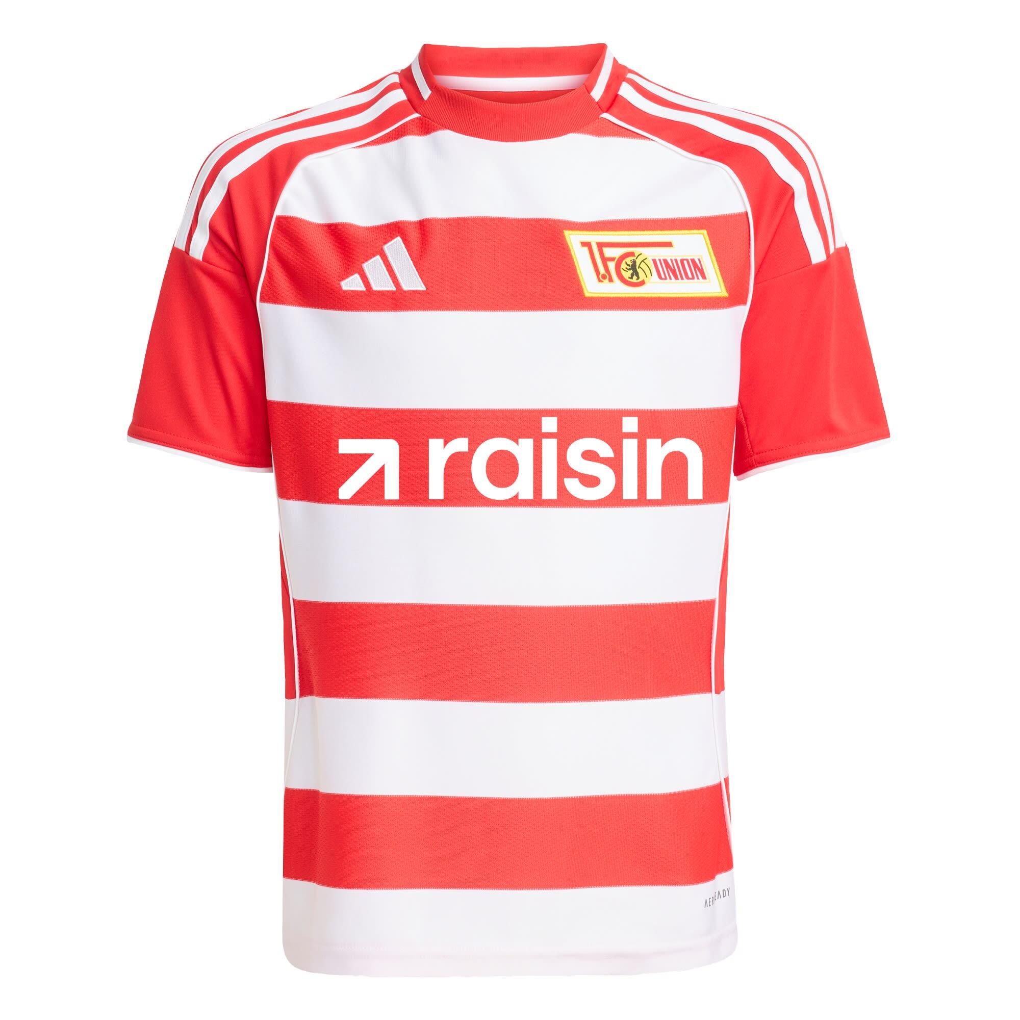 Adidas - Maillot Domicile 1. Fc Union Berlin 25/26 Enfants - Maillot Manches Courtes - Blanc|bordeaux|rose - Decathlon