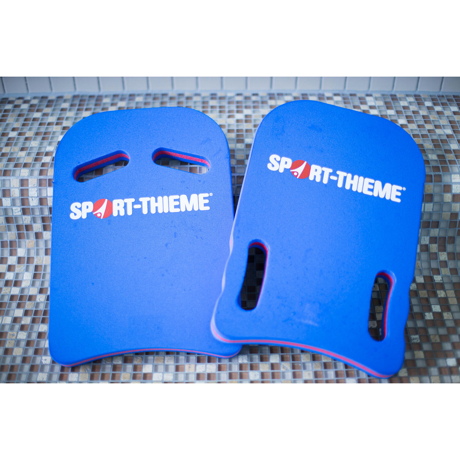 Schwimmbrett Push Schwimmen Unisex Blau-Rot 4/4