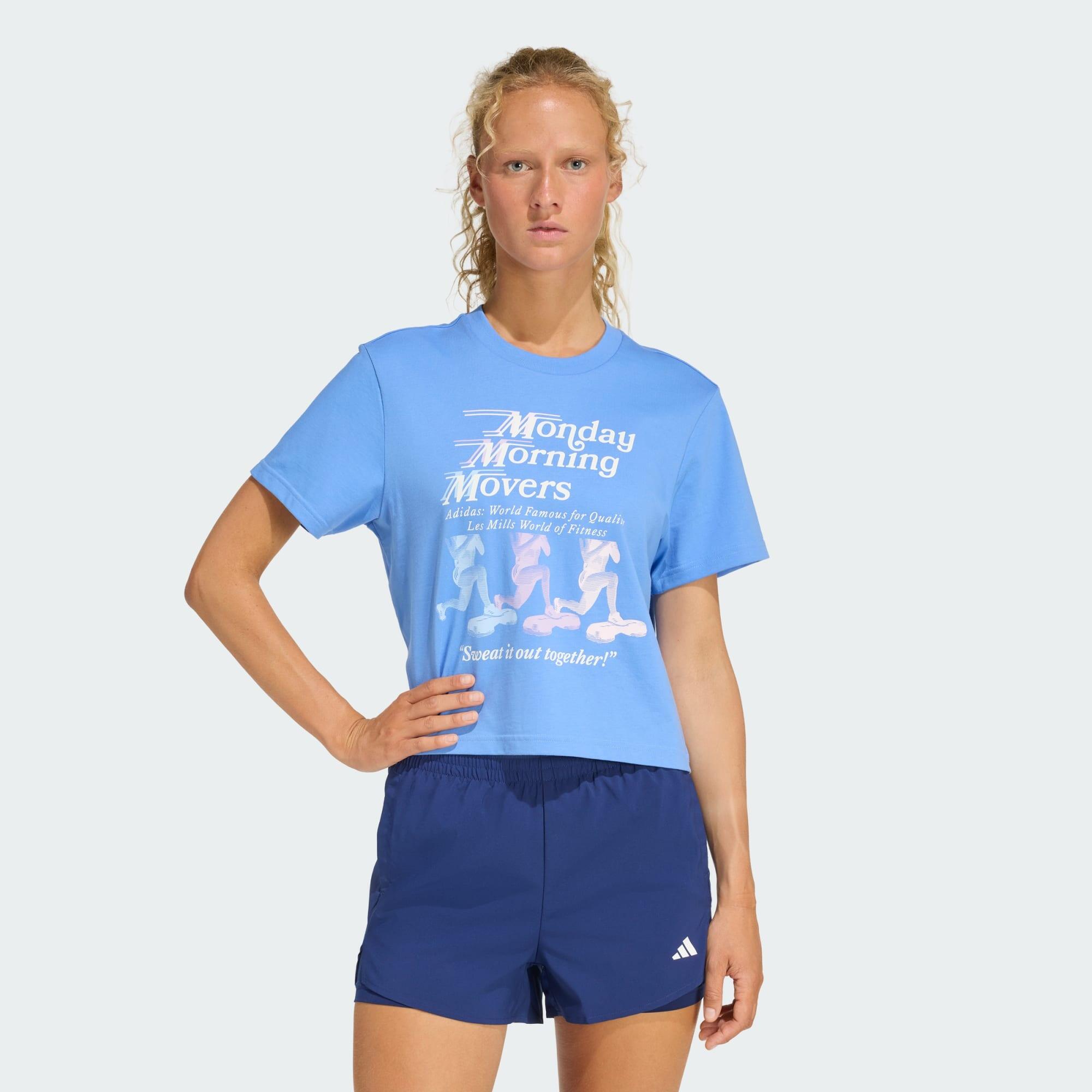 ADIDAS T-SHIRT LES MILLS MOVERS GRAPHIC