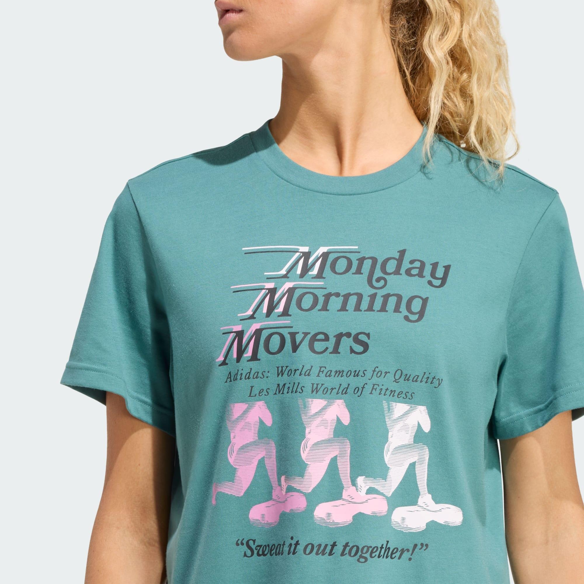 T-SHIRT GRAPHIQUE LES MILLS MOVERS 4/5