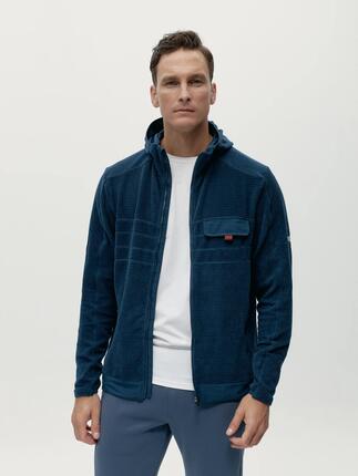 Veste de sport homme Baikal – À capuche, avec poches, tissu 4 Way Stretch