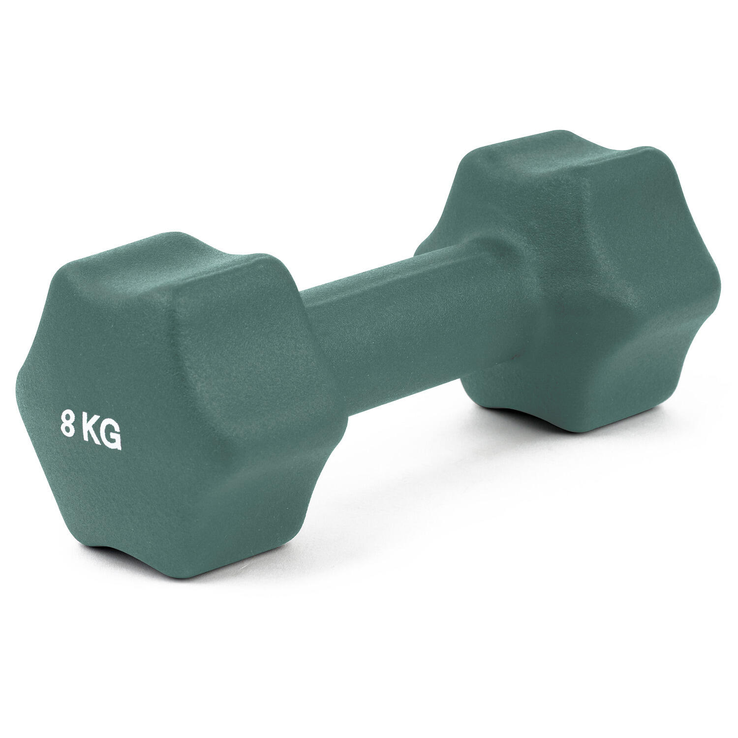 SPORT-THIEME Fausthantel Neopren 8 kg Grau Gewichtheben Unisex Grau