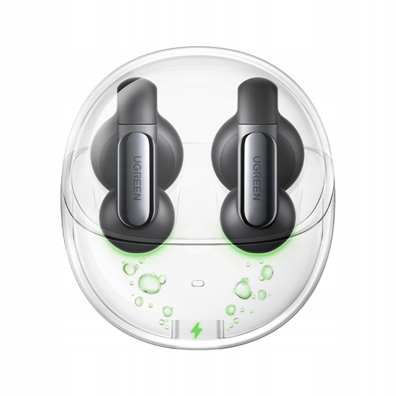 słuchawki bezprzewodowe bluetooth 5.4 douszne ugreen hitune s5 tws ipx5 24h 3/5
