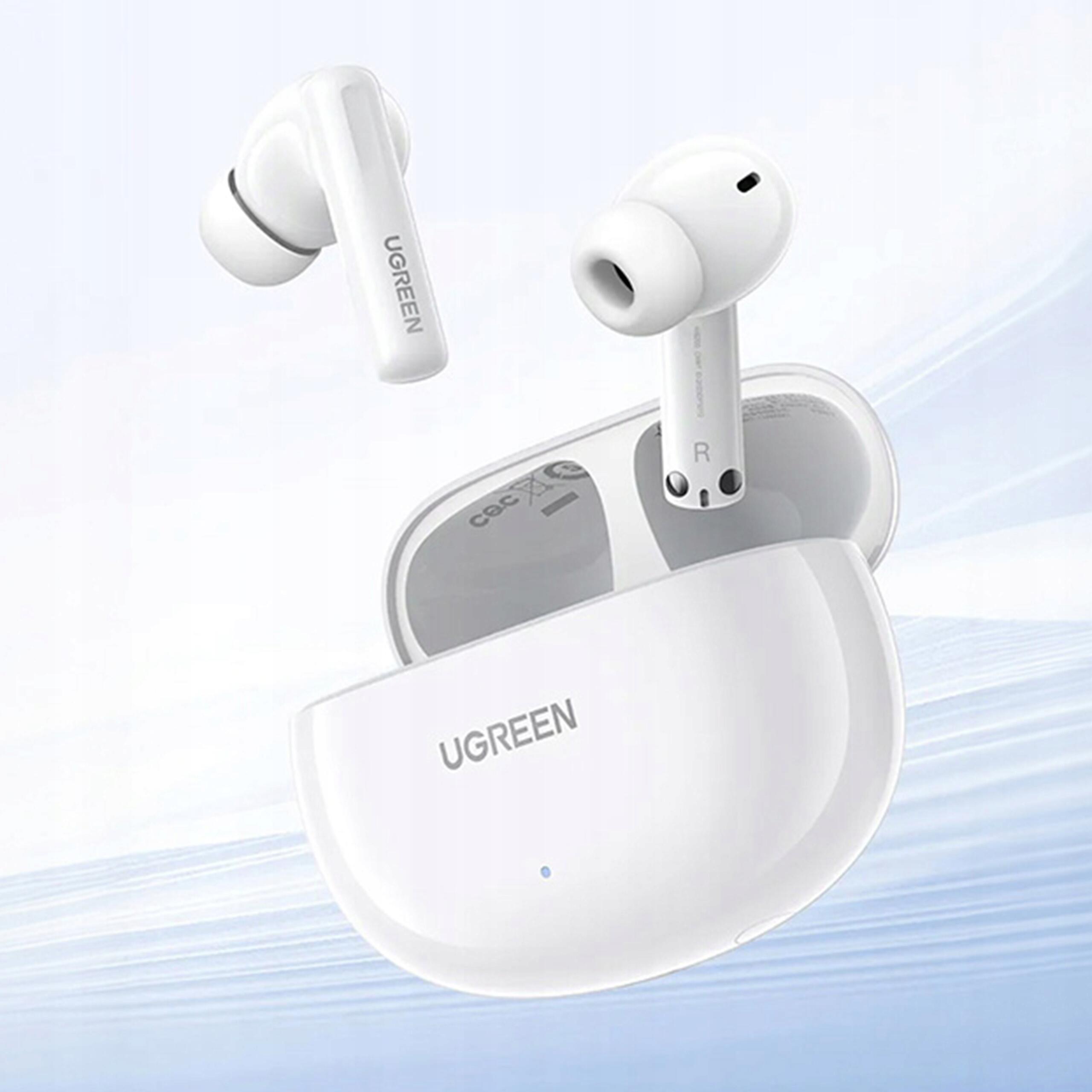 ugreen słuchawki hitune t6 bezprzewodowe anc bluetooth kabel usb-a - usb-c 6/7