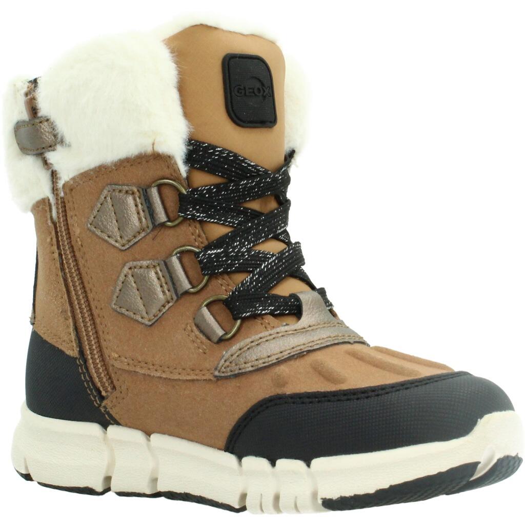 Botas Geox Modelo J Flexyper Girl B Ab Cor Castanho 5/5