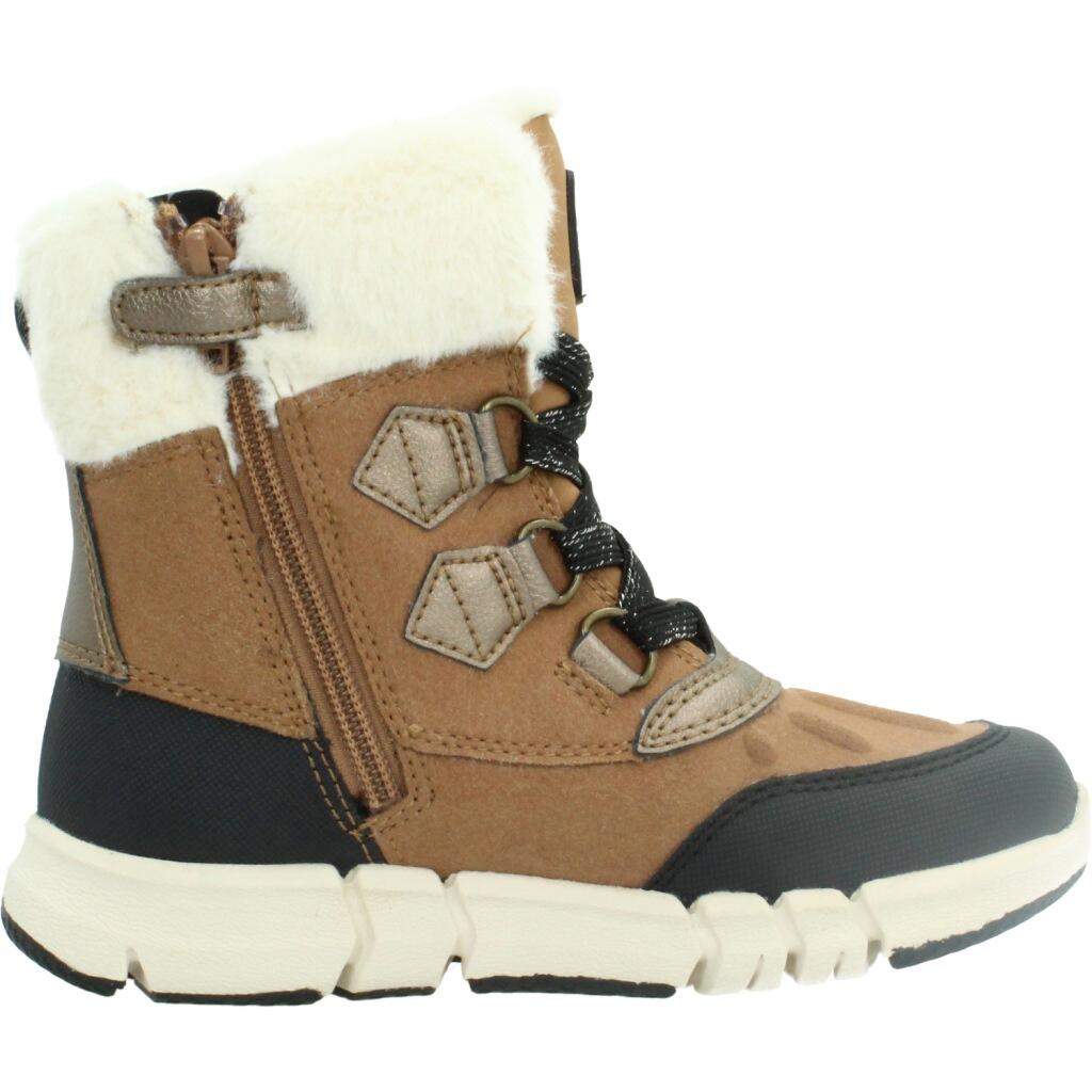 Botas Geox Modelo J Flexyper Girl B Ab Cor Castanho 4/5