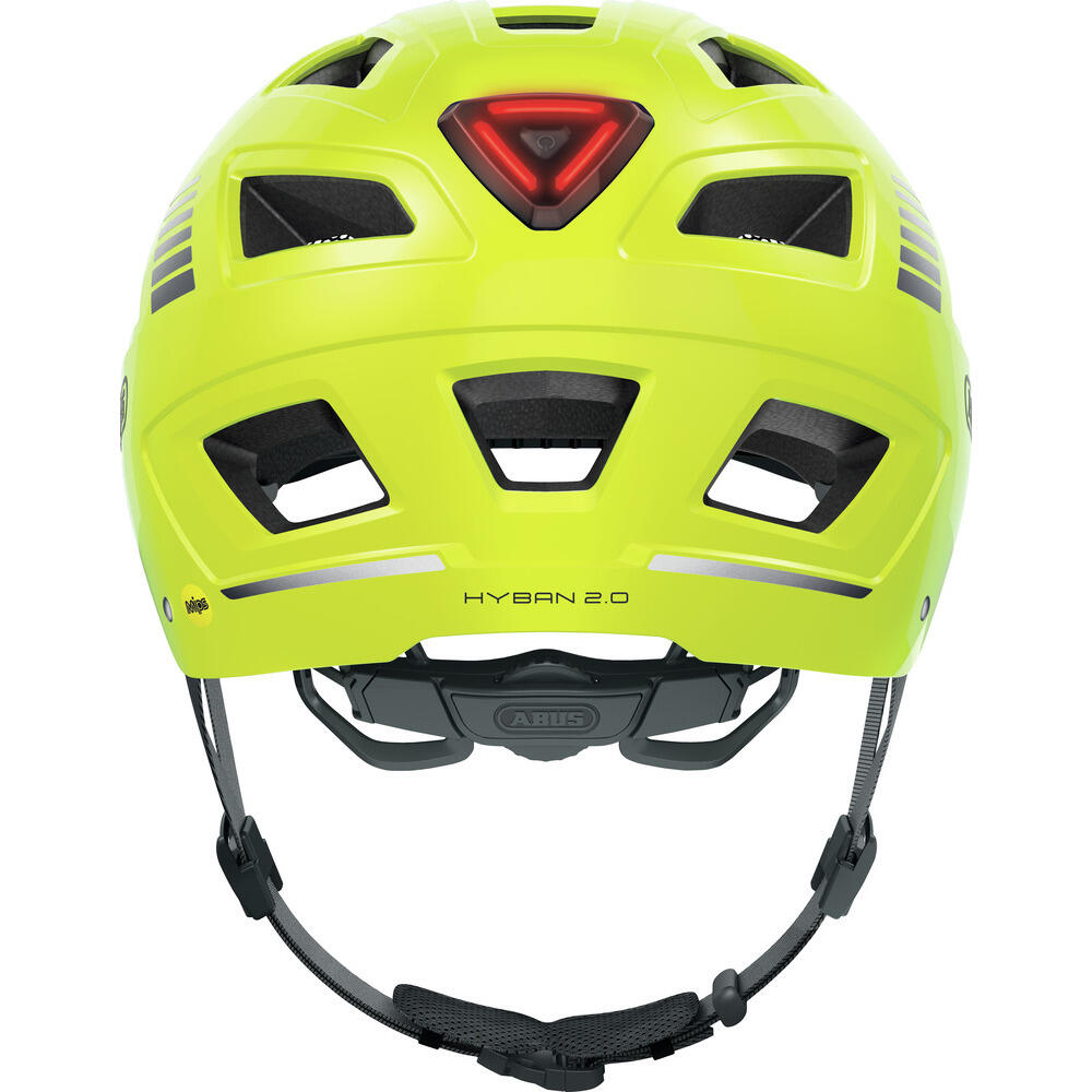 Abus Hyban 2.0 MIPS Casque de Vélo Signal Jaune L 56-61cm 4/7