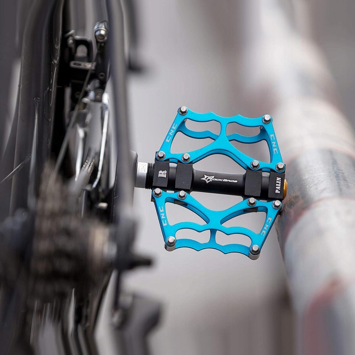 Pedais de bicicleta Rockbros JT201012LBL - azul 6/6