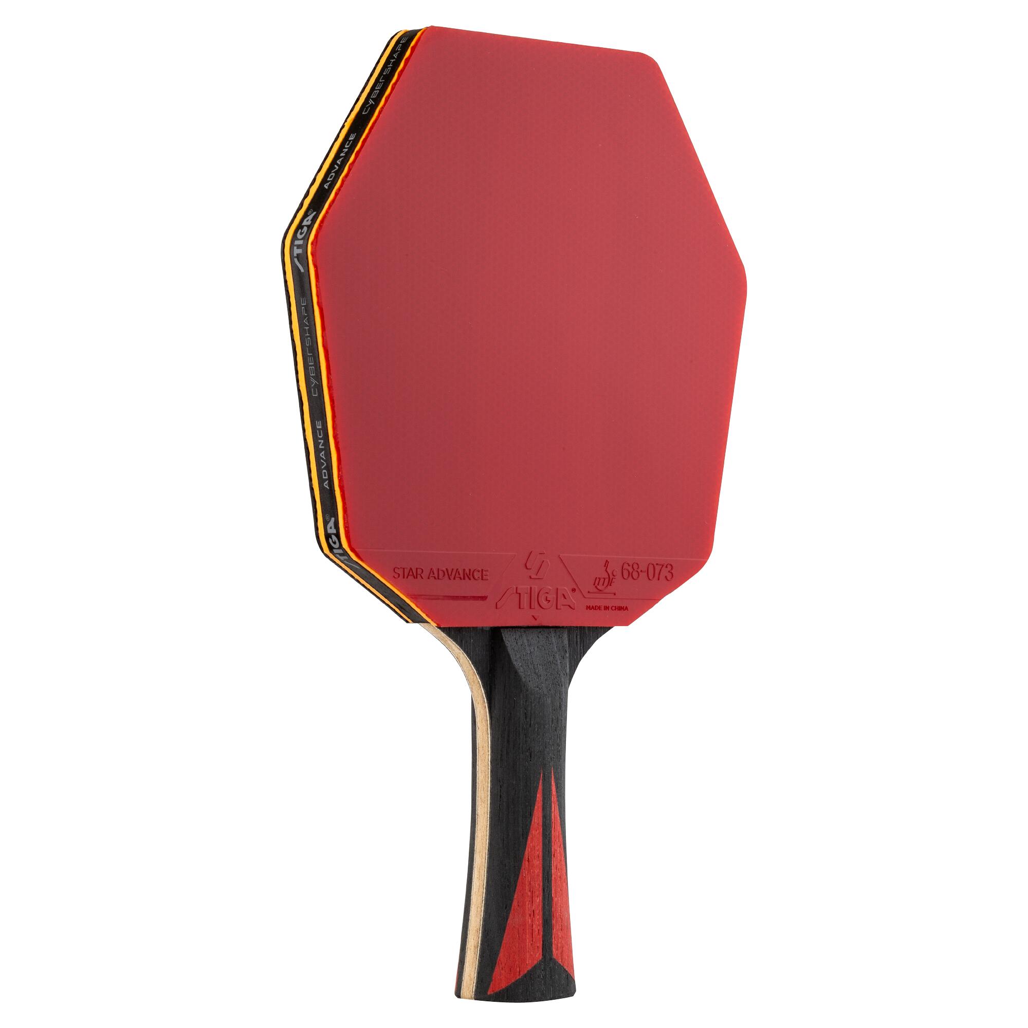 Pala De Tenis De Mesa STIGA Carbon Advance Cybershape | Con Fibra De Carbono, Efecto Y Control Para Jugadores Avanzados