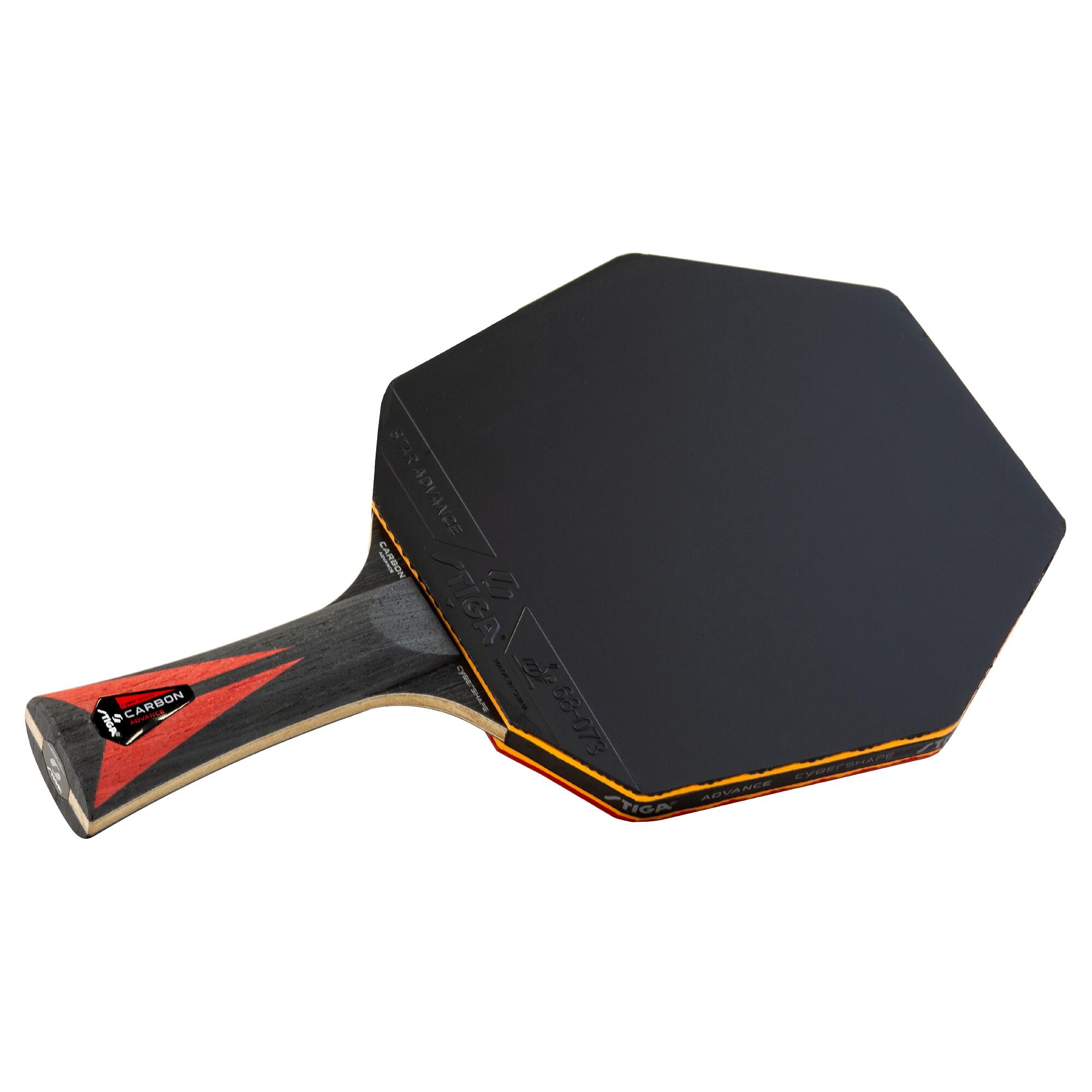 STIGA Raquete de Ping Pong STIGA Carbon Advance Cybershape