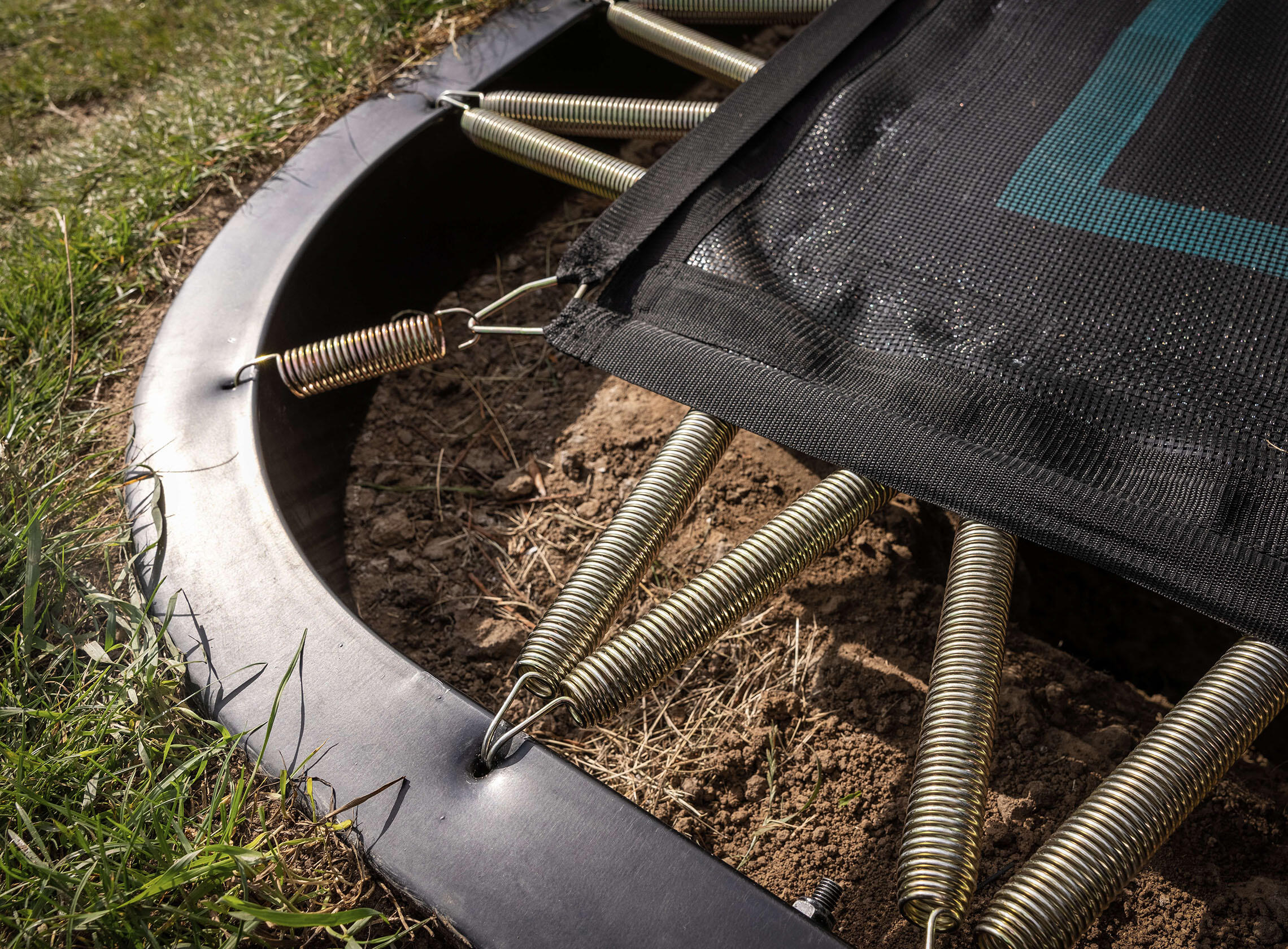 Trampoline 500x300, Ultim Pro Bouncer FlatGround 500 3/4