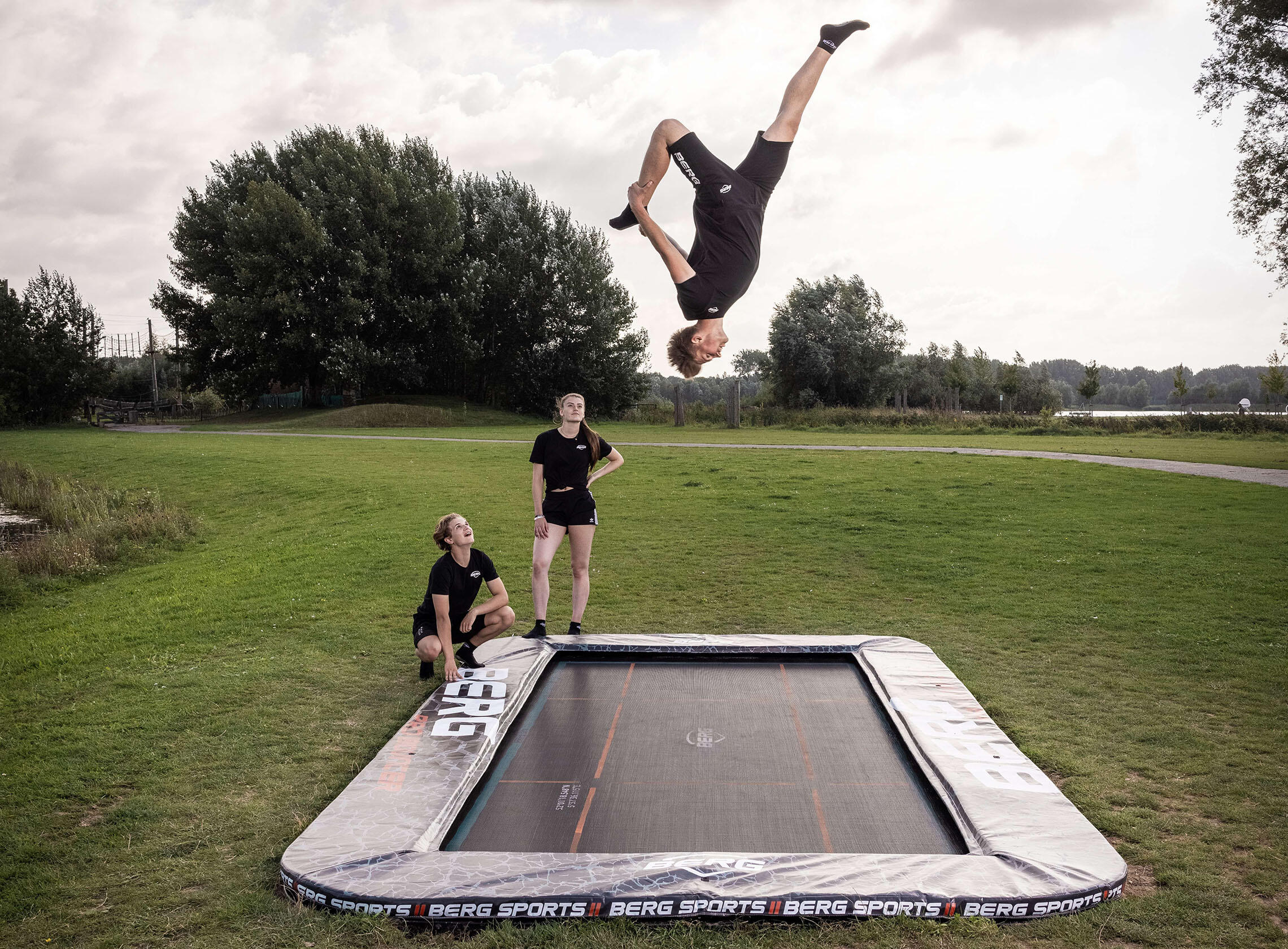 Trampoline 500x300, Ultim Pro Bouncer FlatGround 500 4/4