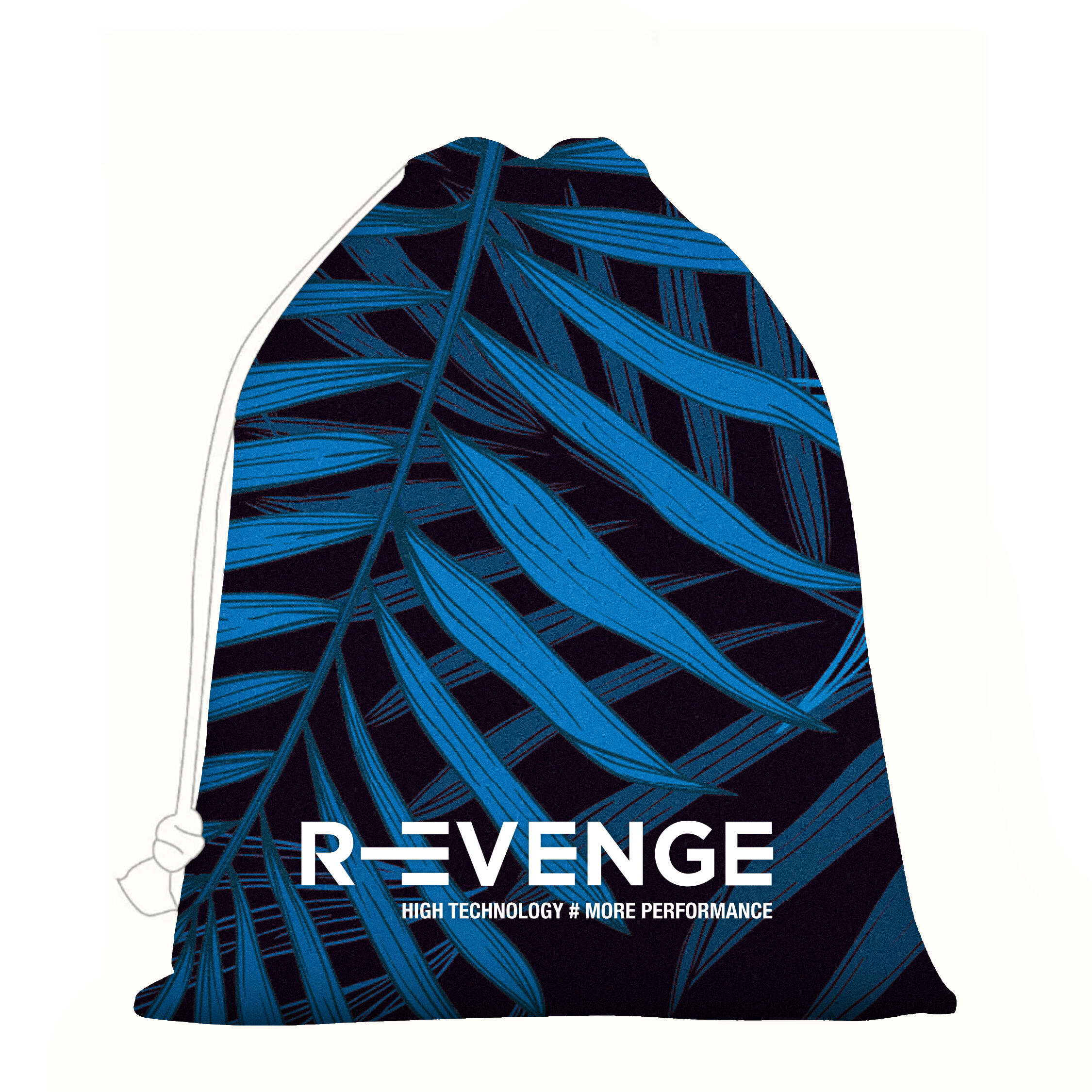 Bañador de una pieza de natación Revolution Jungle Blue 4/4