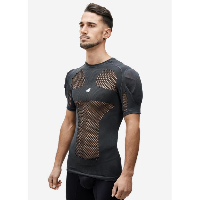 Camada de base protetora preta Bluegrass Seamless B&S D3O 3/5