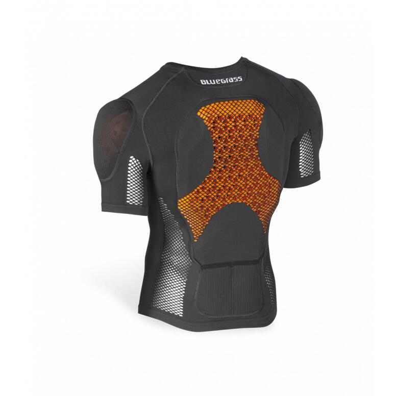 Sous-Maillot de Protection Bluegrass Seamless B&S D3O Noir 2/5